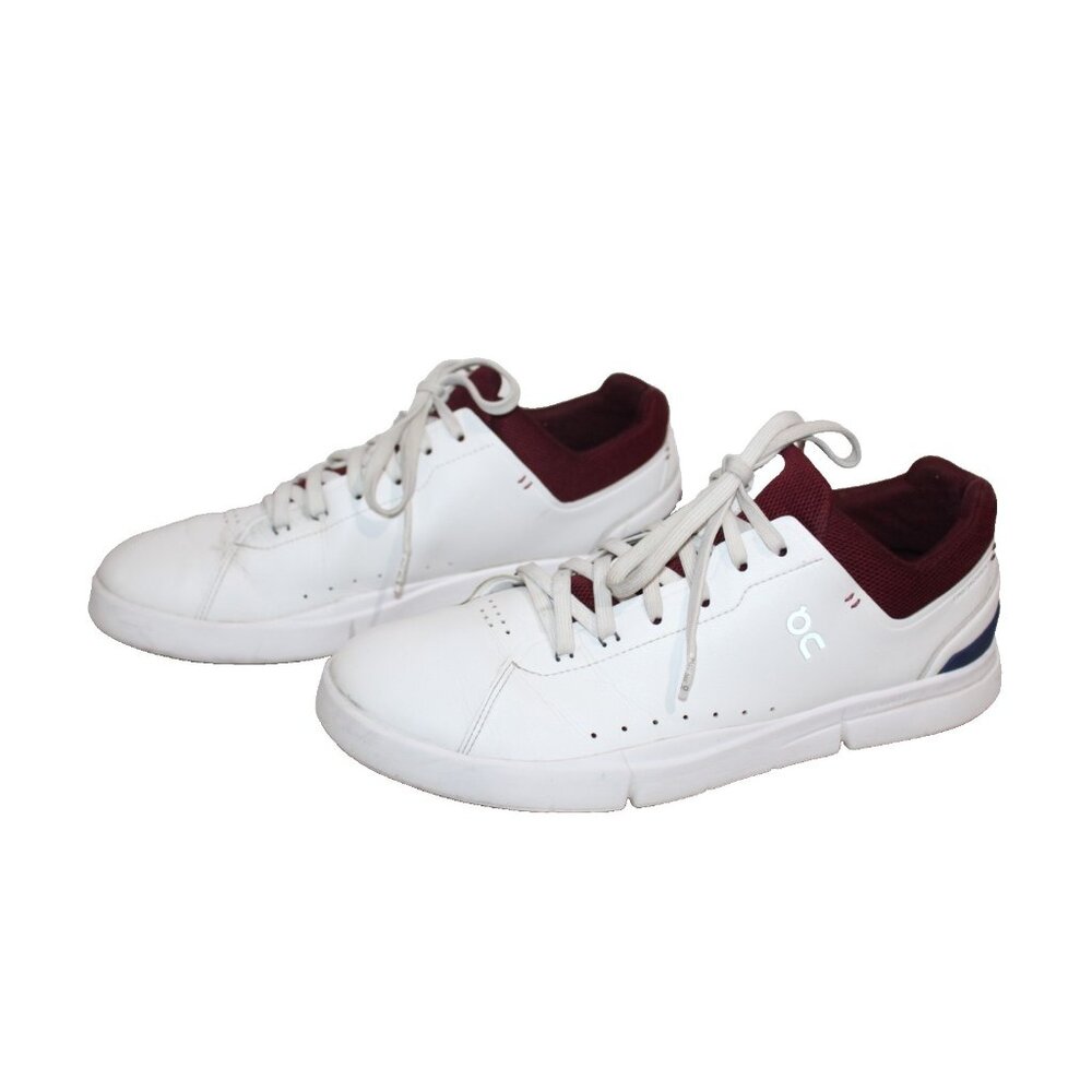 Men’s Size 12.5 M OC On The Roger Advantage Sneaker White Mulberry On Cloud